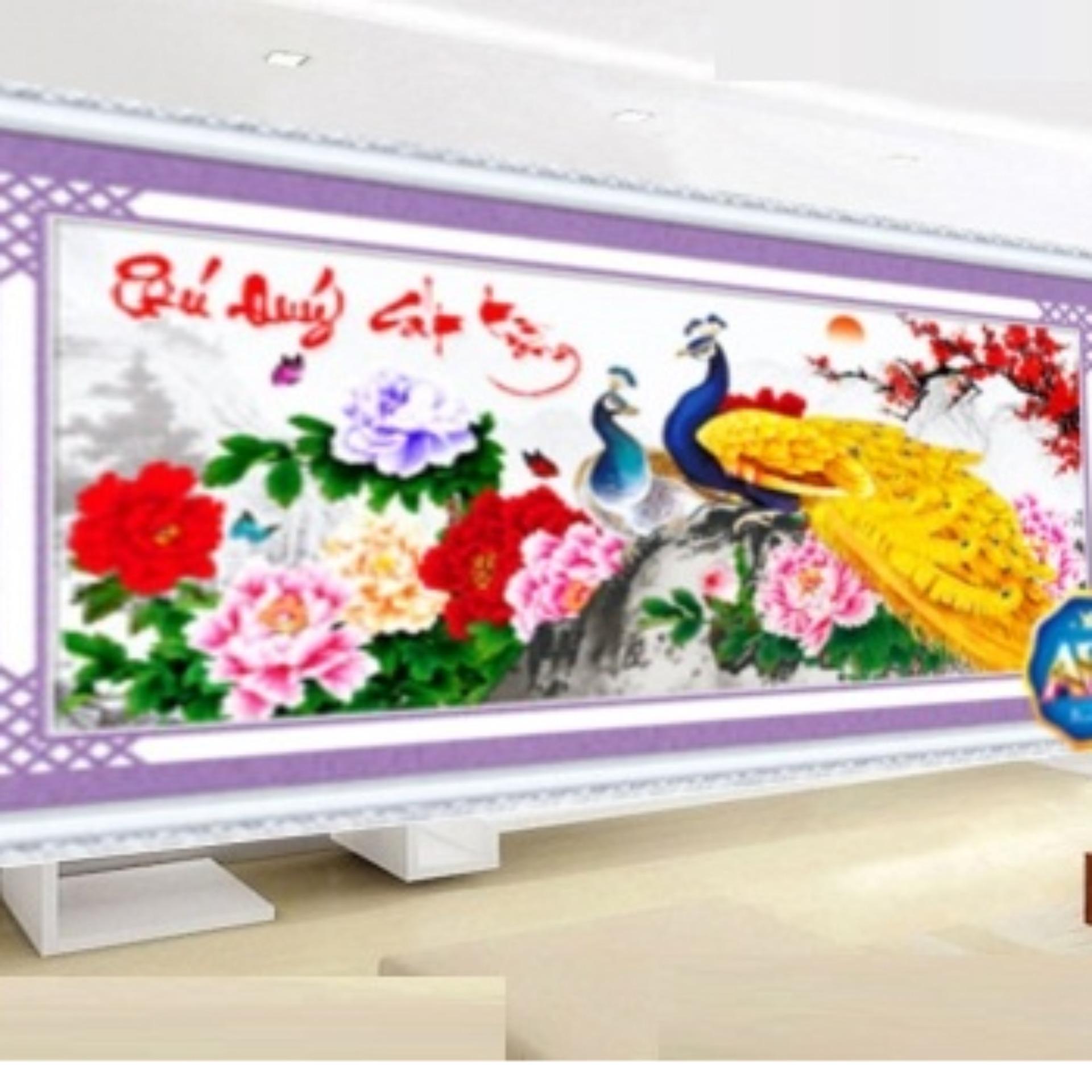 Tranh đính đá 5d- phú quý cát tường 119