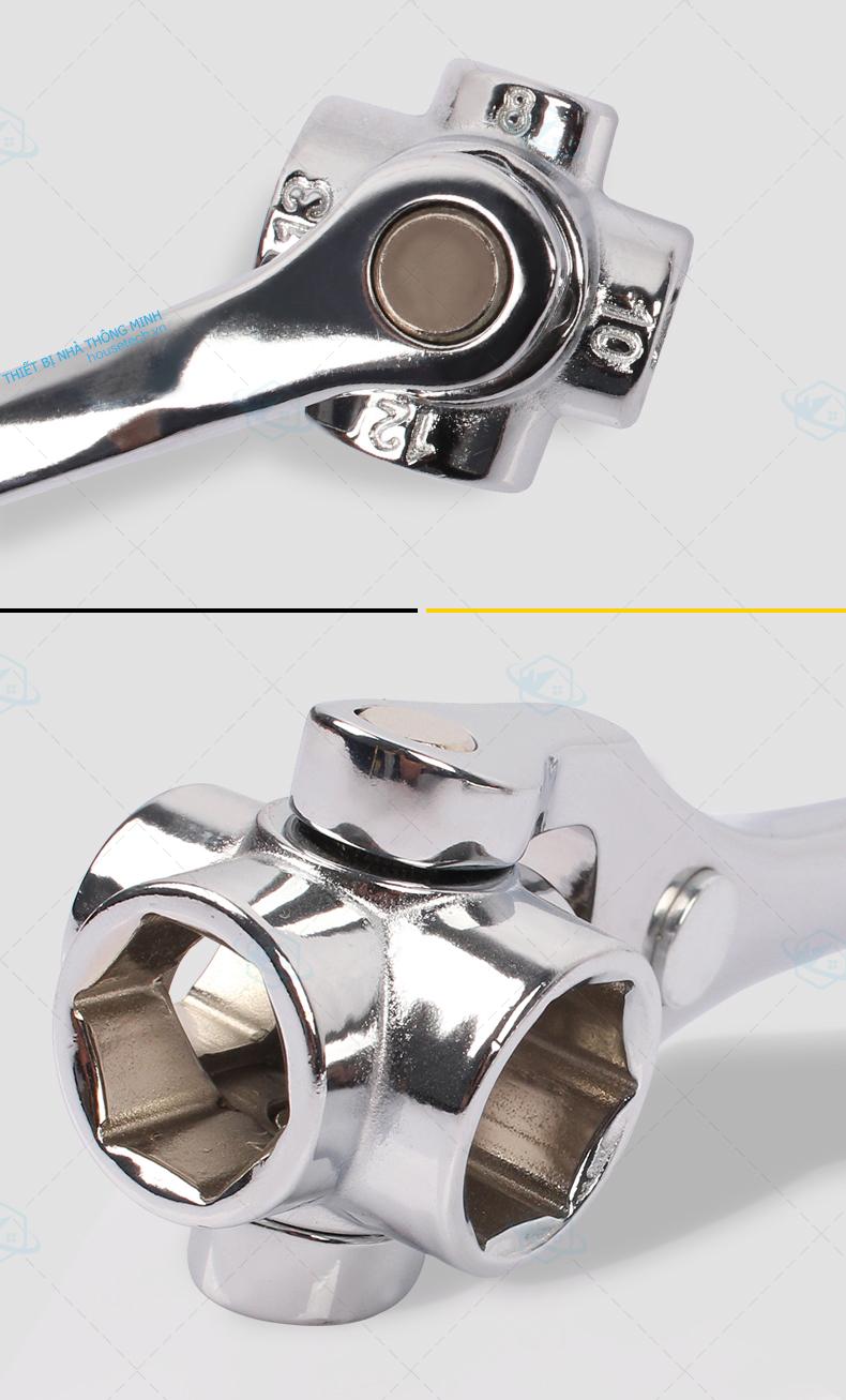[HCM]Cờ lê đa năng 8 đầu xoay kiểu Mỹ.
