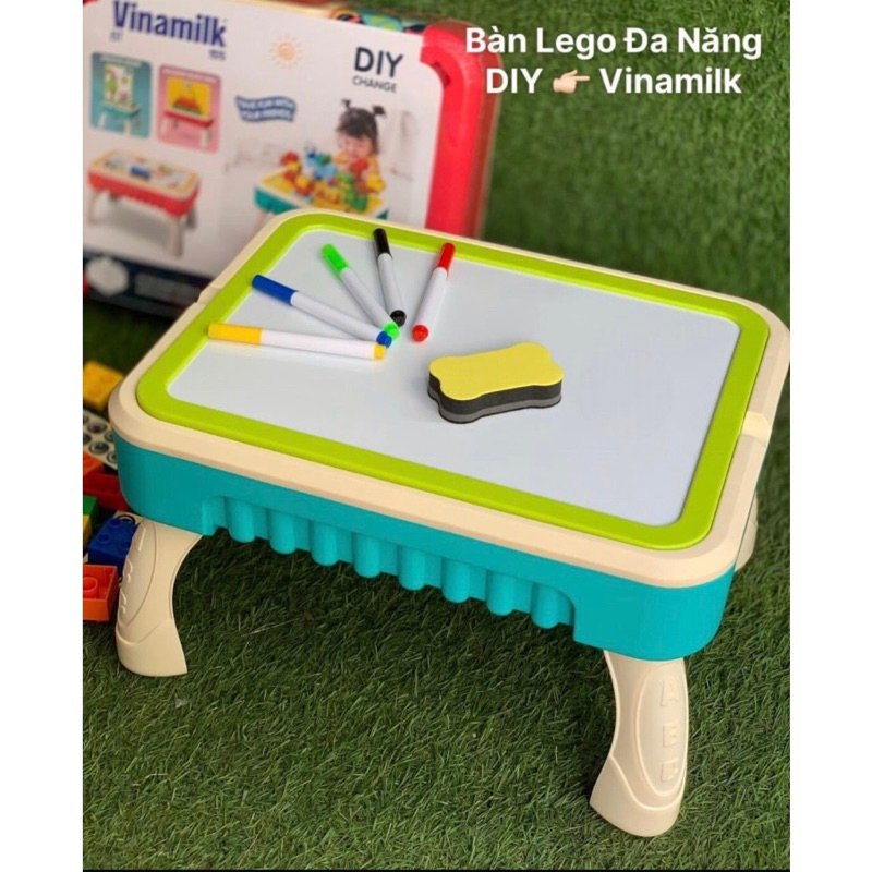 Bộ Bàn Học Lắp Ráp Lego HKM Vinamilk