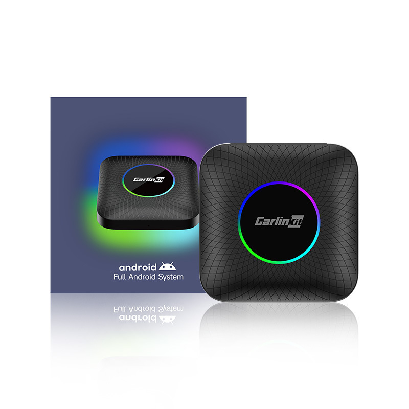 Carplay android box carlinkit tbox ambient đèn led mẫu 2024 –ram 4gb hoặc 8gb -rom 64gb hoặc 128gb - chính hãng - chip 8 nhân qualcom 6225