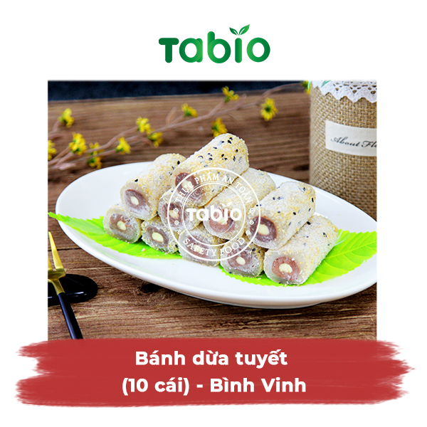 HCM - Bánh dừa tuyết (10 cái) - Bình Vinh - TABIO