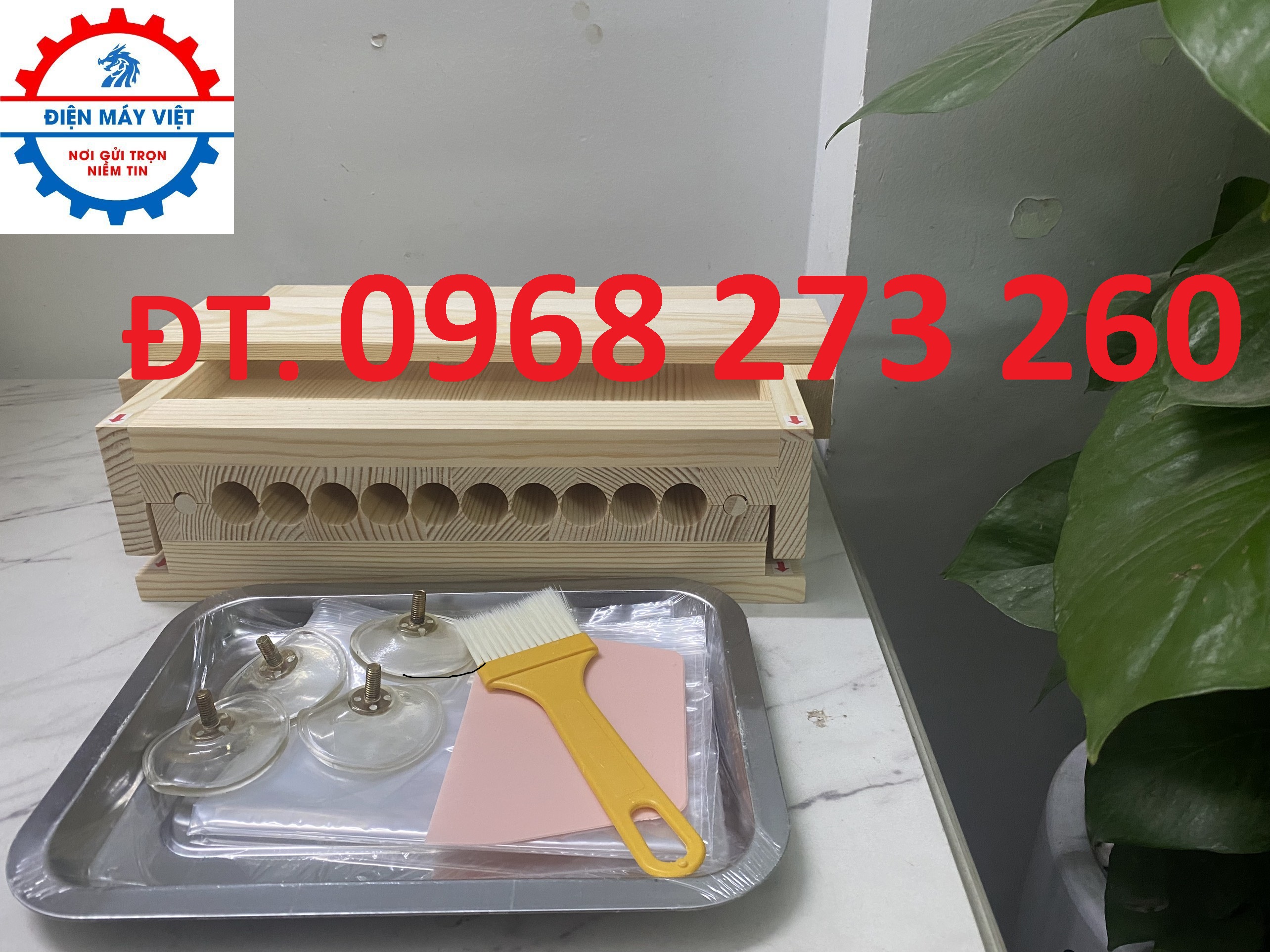 Bộ dụng cụ vo viên tễ,dụng cụ vo viên mật bằng gỗ 16mm,19mm,23mm