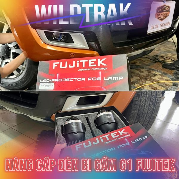 Bi gầm Led Ford Ranger Fujitek 3.0 inch