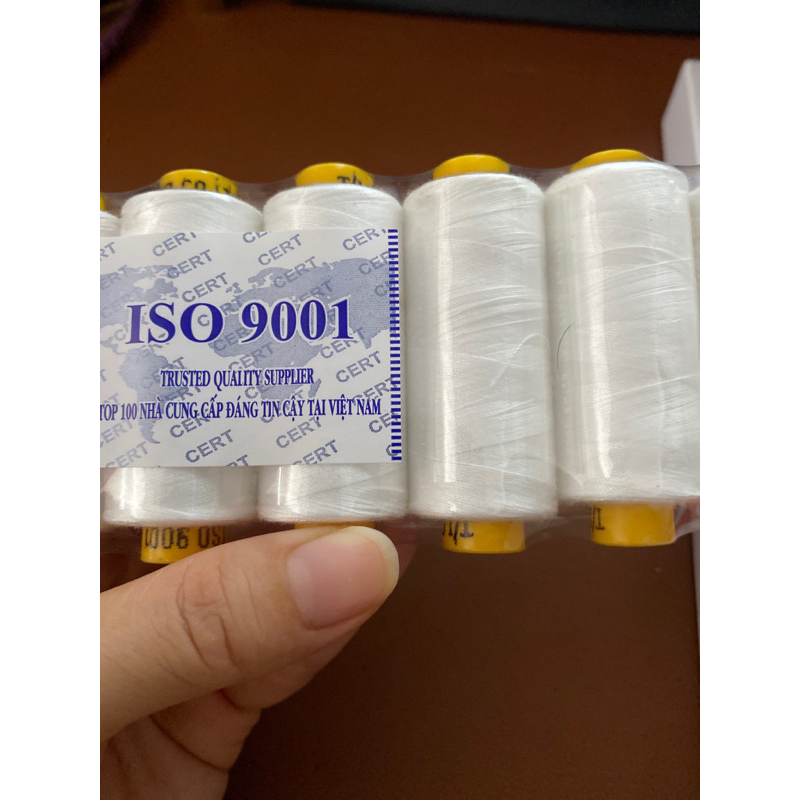 Chỉ may Tiger lõi nhỏ - tông trắng đen