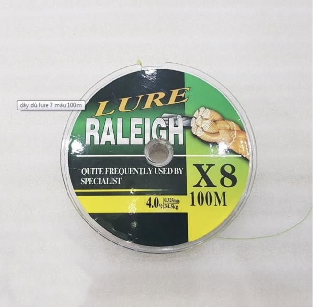 Dù câu cá PE Lure X8 - 7 màu mềm mịn cao cấp
