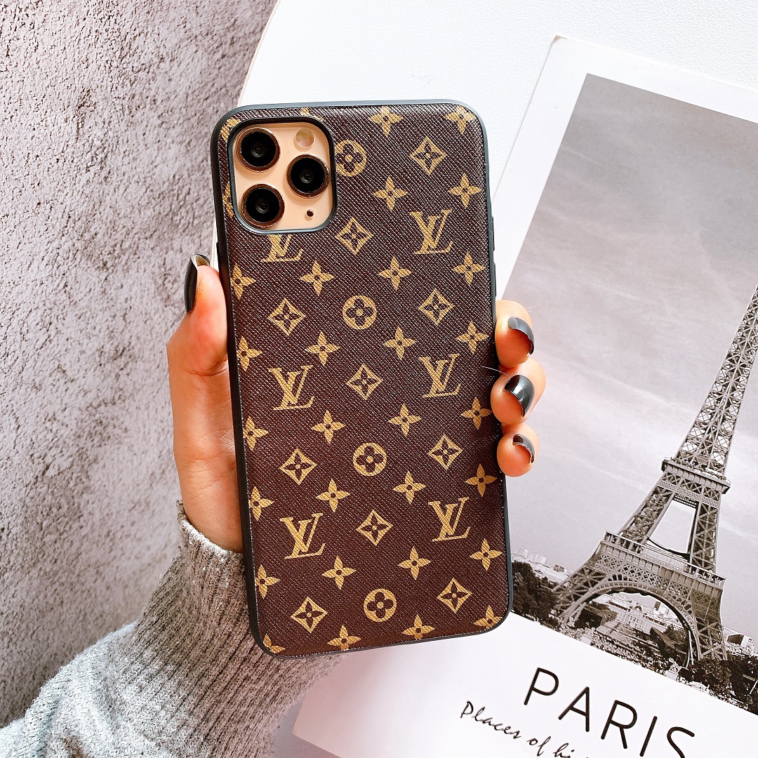 Ốp Lưng Da IMD Họa Tiết Louis Vuitton