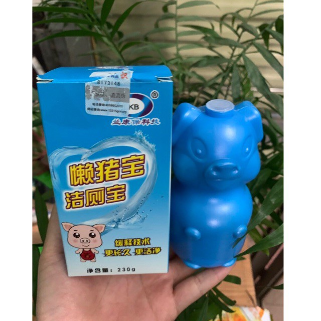 ⚡ tjll tjll ⚡ lọ thả bồn cầu tẩy sạch diệt khuẩn khử mùi toilet hình con heo / lợn - chai tẩy và khử mùi hôi bồn cầu siêu sạch ⚡