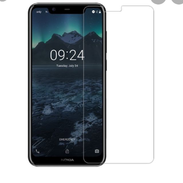 Bộ 2 kính cường lực nokia 5.1plus/nokia x5 cao cấp chống vỡ