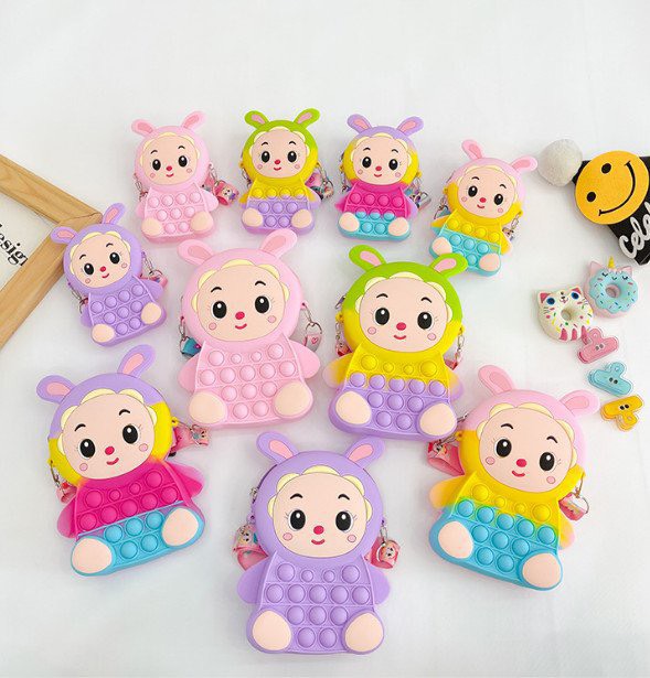 Túi đeo chéo pop it cừu siêu dễ thương