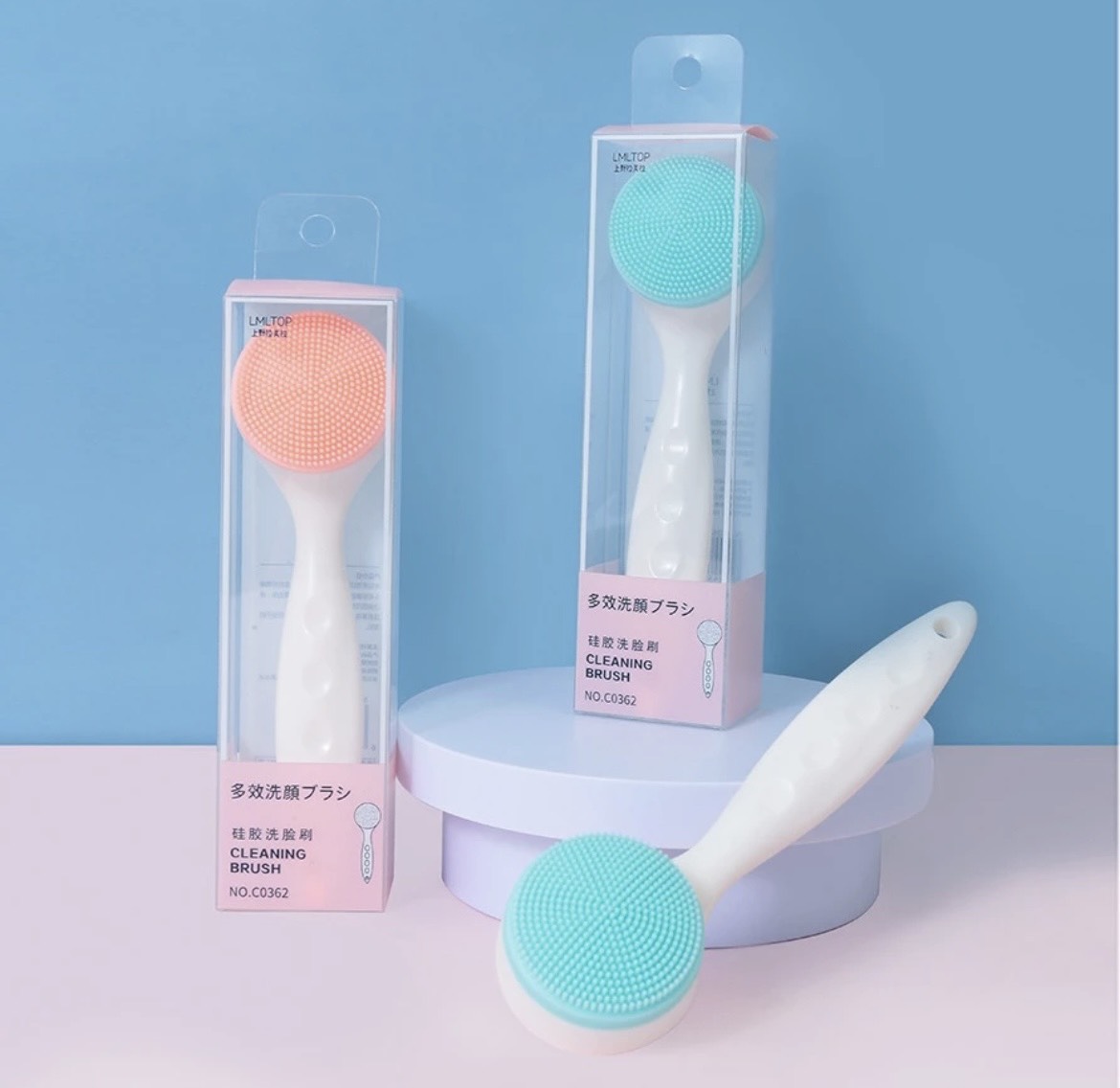 Cọ massage rửa mặt silicon
