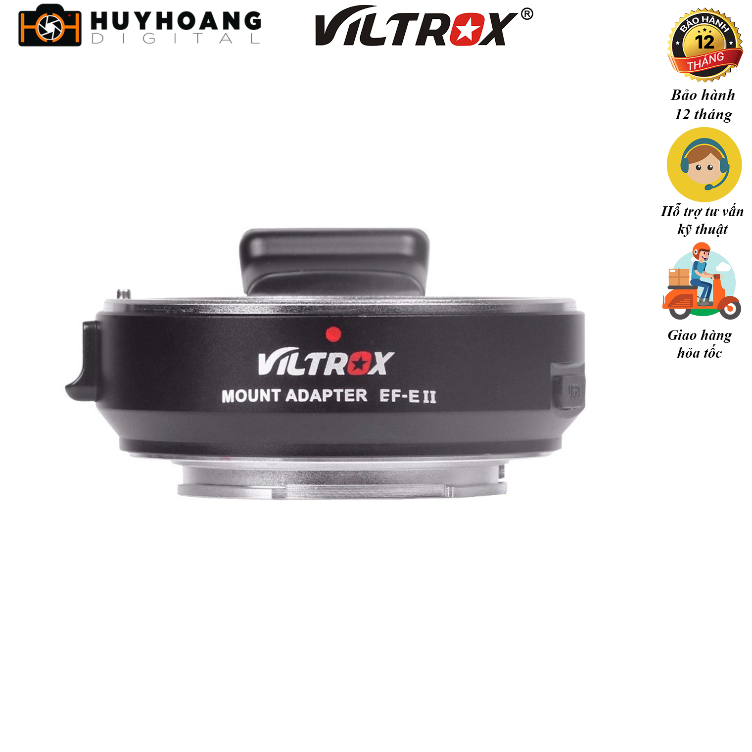 [HCM]Ngàm chuyển Viltrox EF-E II | Hàng chính hãng