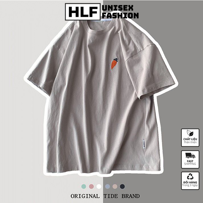 Áo thun tay lỡ form rộng BST Trái cây áo phông form rộng size HLFashion