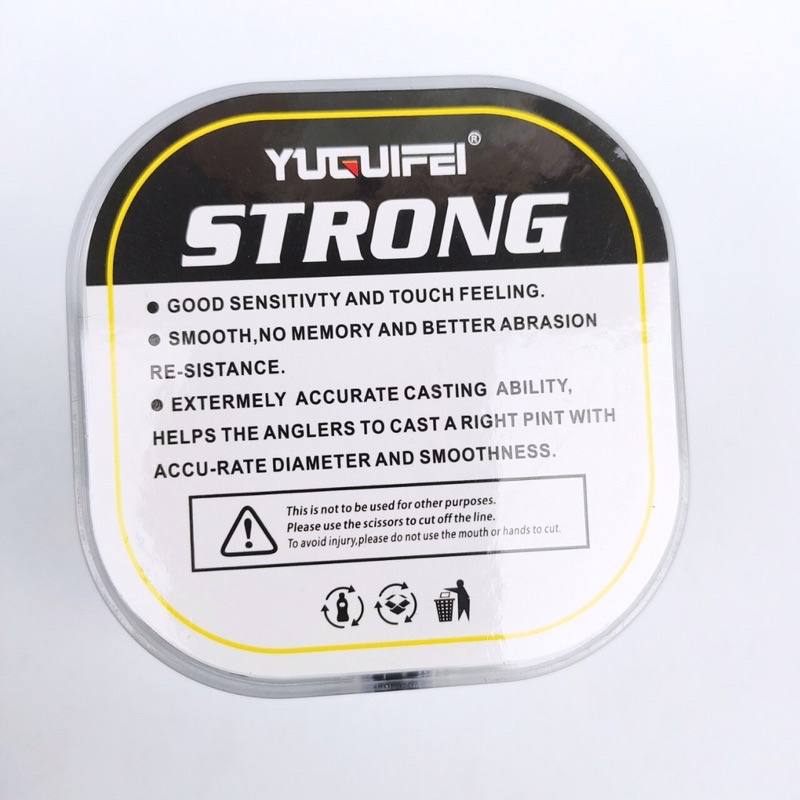 cước câu cá STRONG nhật bản 3D 200m tàng hình siêu bền