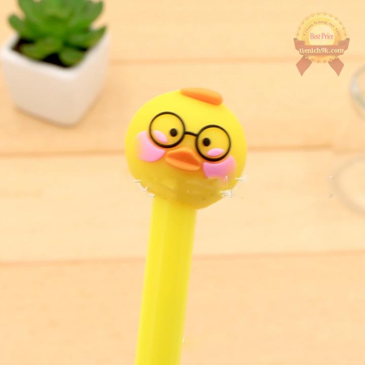 Combo 3 Bút gel nước vịt vàng dễ thương – bút cute