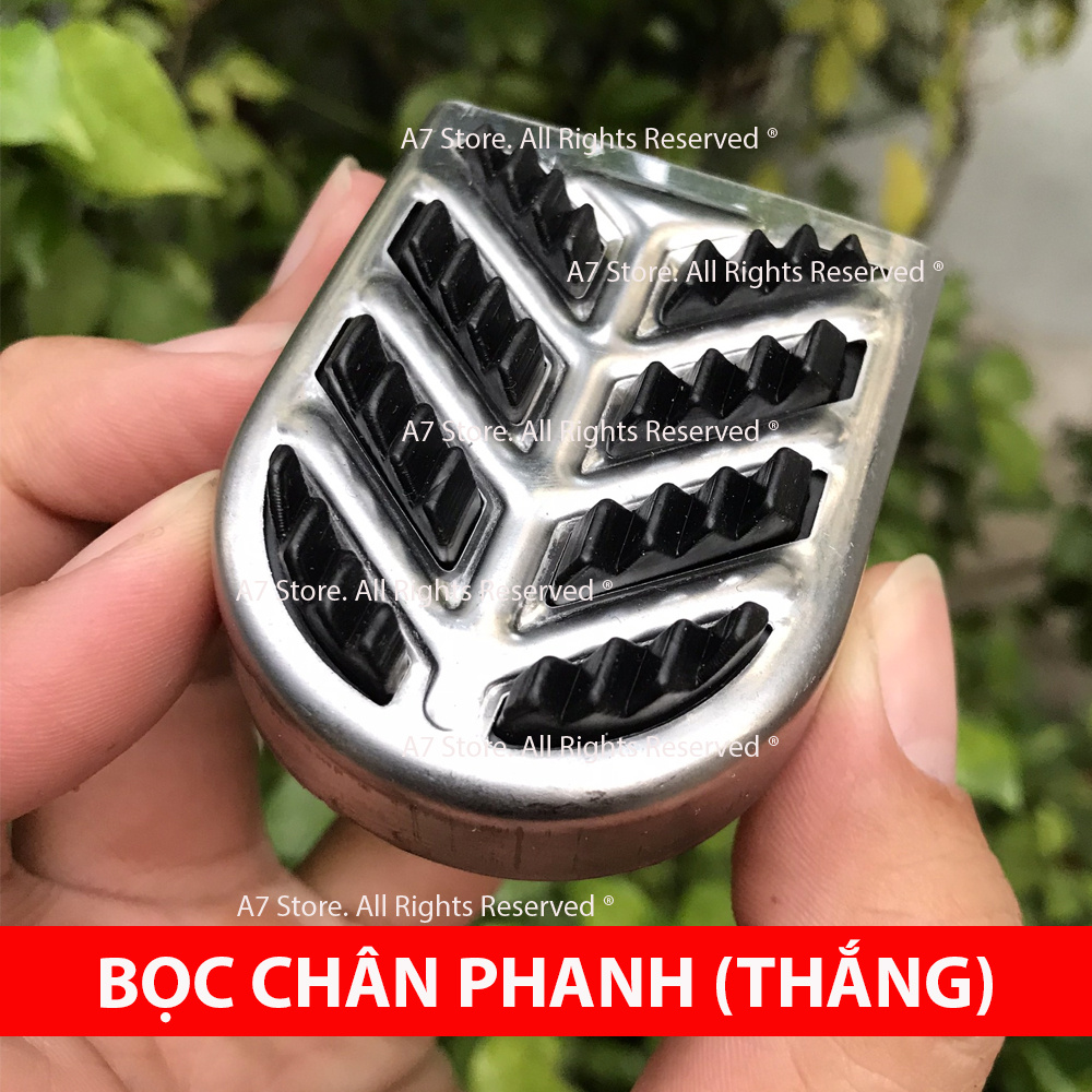 Bọc Chân Phanh Xe Số, Xe Côn Inox VT10