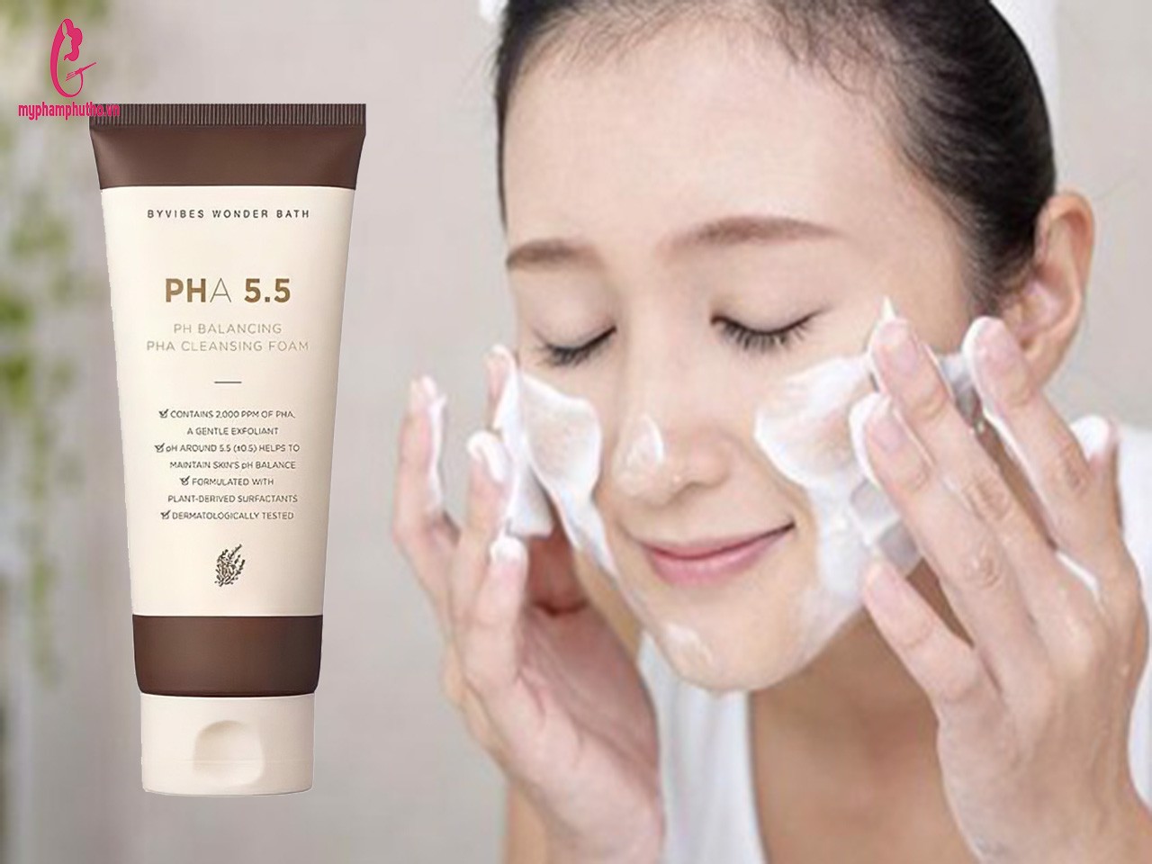 Sữa rửa mặt pha 5.5 byvibes wonder bath 150ml