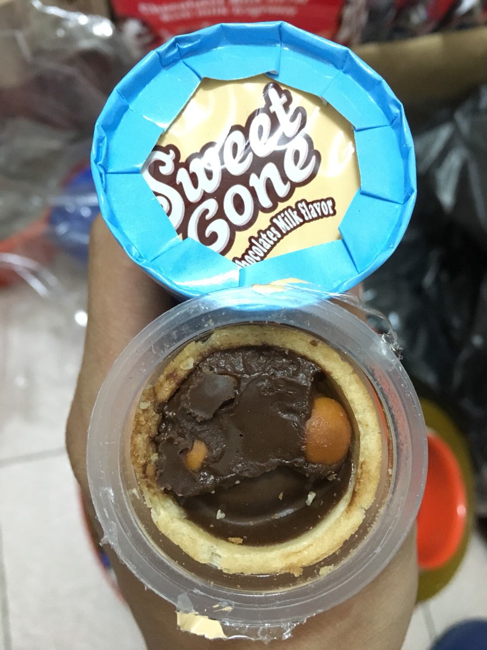 Bánh Kem Ốc Quế Socola Siêu Ngon - Bánh Ốc Quế Nhân Kem Socola - Taiwan Foods