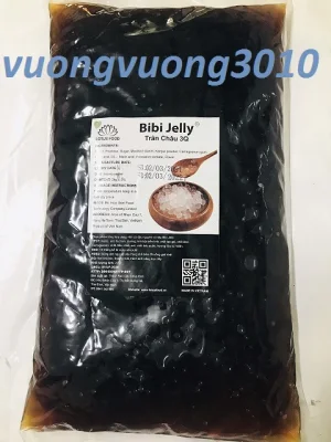 Thạch Ngọc Trai ( Trân Châu) Trắng/ Đen 3Q BIBI Jelly gói 2kg