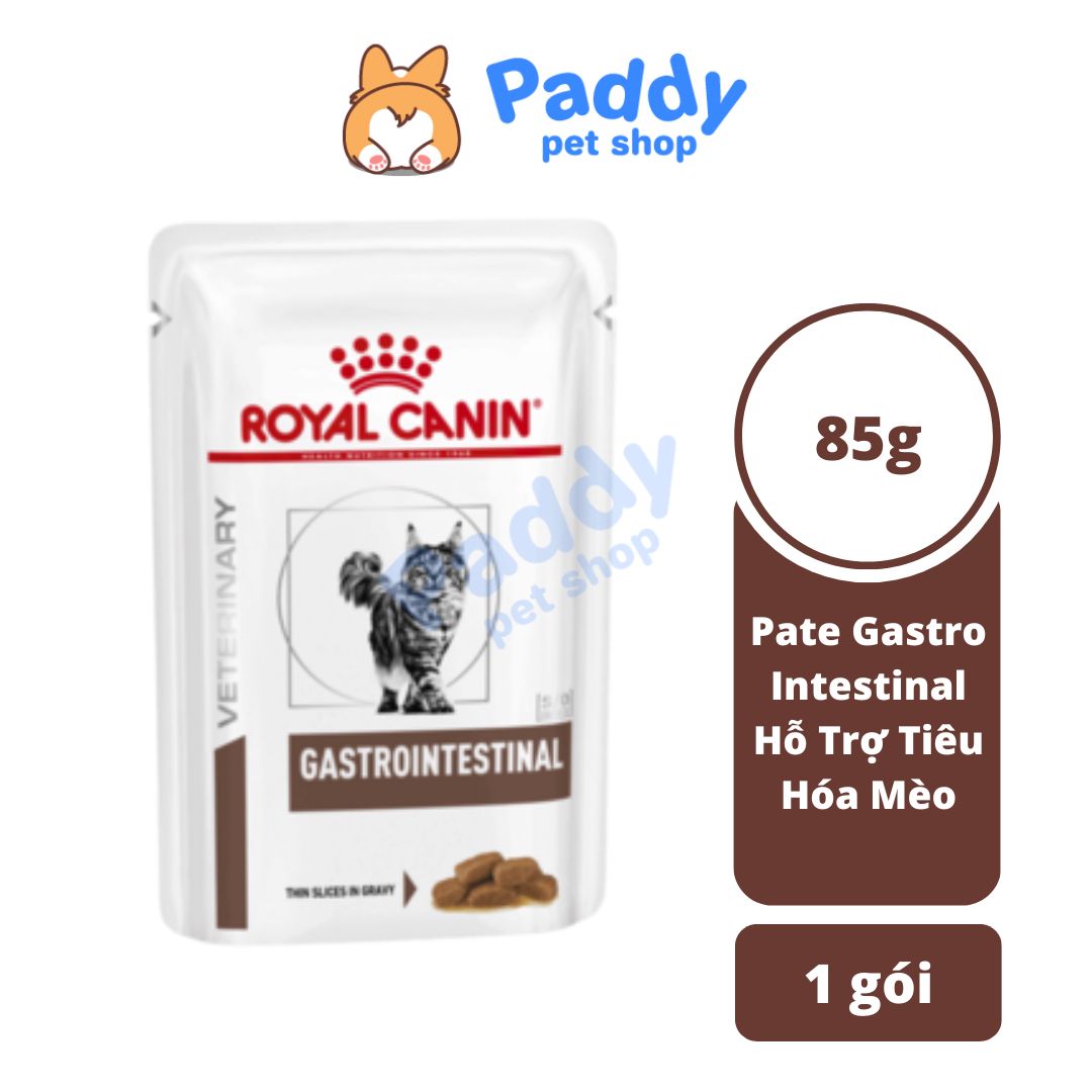 Pate Mèo Royal Canin Gastrointestinal Cat Hỗ Trợ Tiêu Hóa 85g
