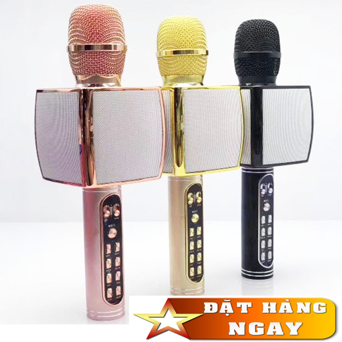 [HCM]Micro Bluetooth Sd16 3 in 1 Karaoke Loa Cầm Tay Hát Karaoke Bán Mic Karaoke Kèm Loa Bluetooth - Mua Ngay Micro Kèm Loa Bluetooth Karaoke Sd-16 Hát Và Nghe Cực Hay Chất Lượng Tốt