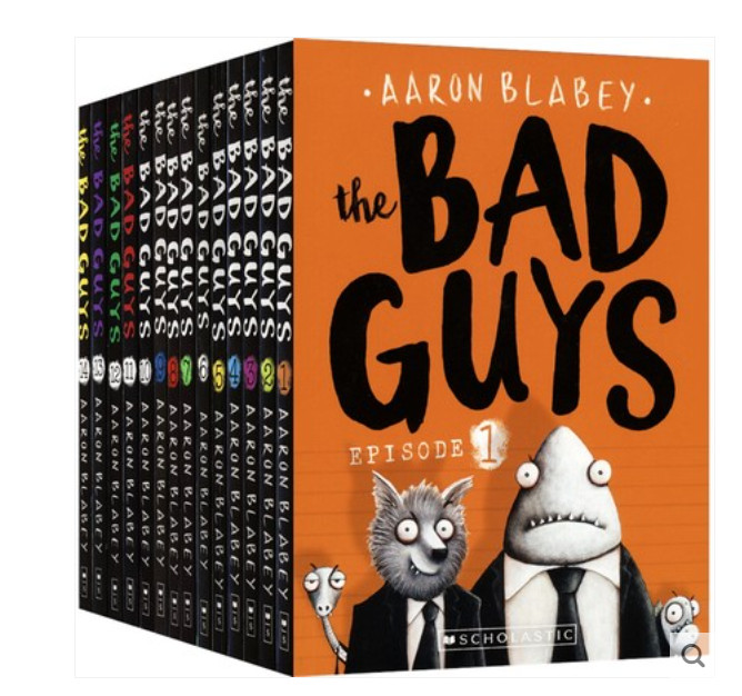 Bản in đen trắng Full 14q - The Bad Guys