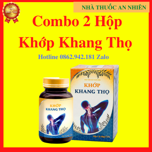 [HCM][ Combo 2 Hộp] Viên Uống Khớp Khang Thọ [Tặng Vòng Tay]-  Sản Phẩm Hỗ Trợ Xương Khớp - CHÍNH HÃNG - AN001