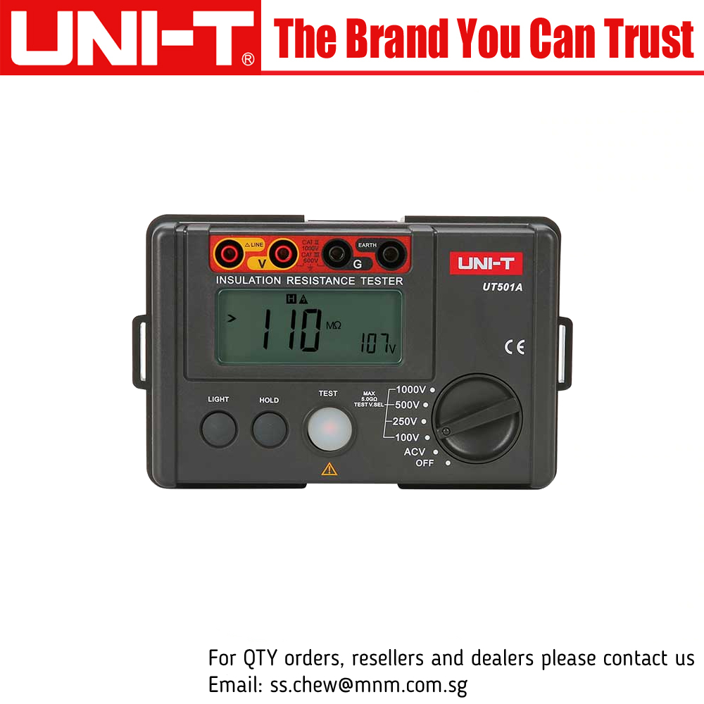 [HCM]UNI-T UT501A Insulation Resistance Tester
