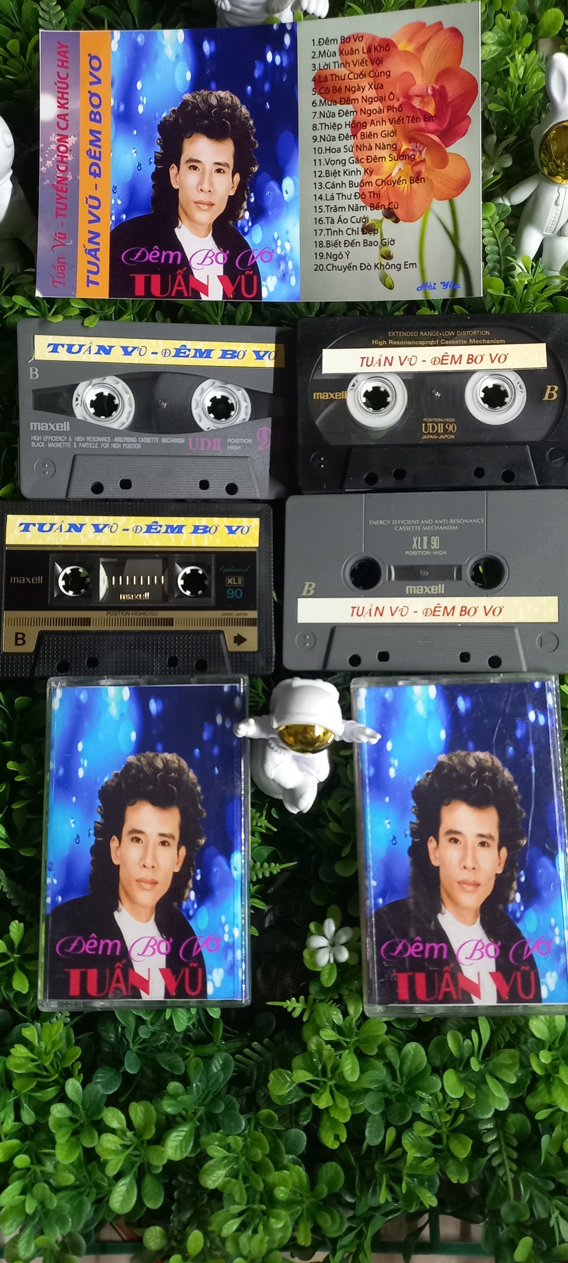 BĂNG CASSETTE TUẤN VŨ ĐÊM BƠ VƠ