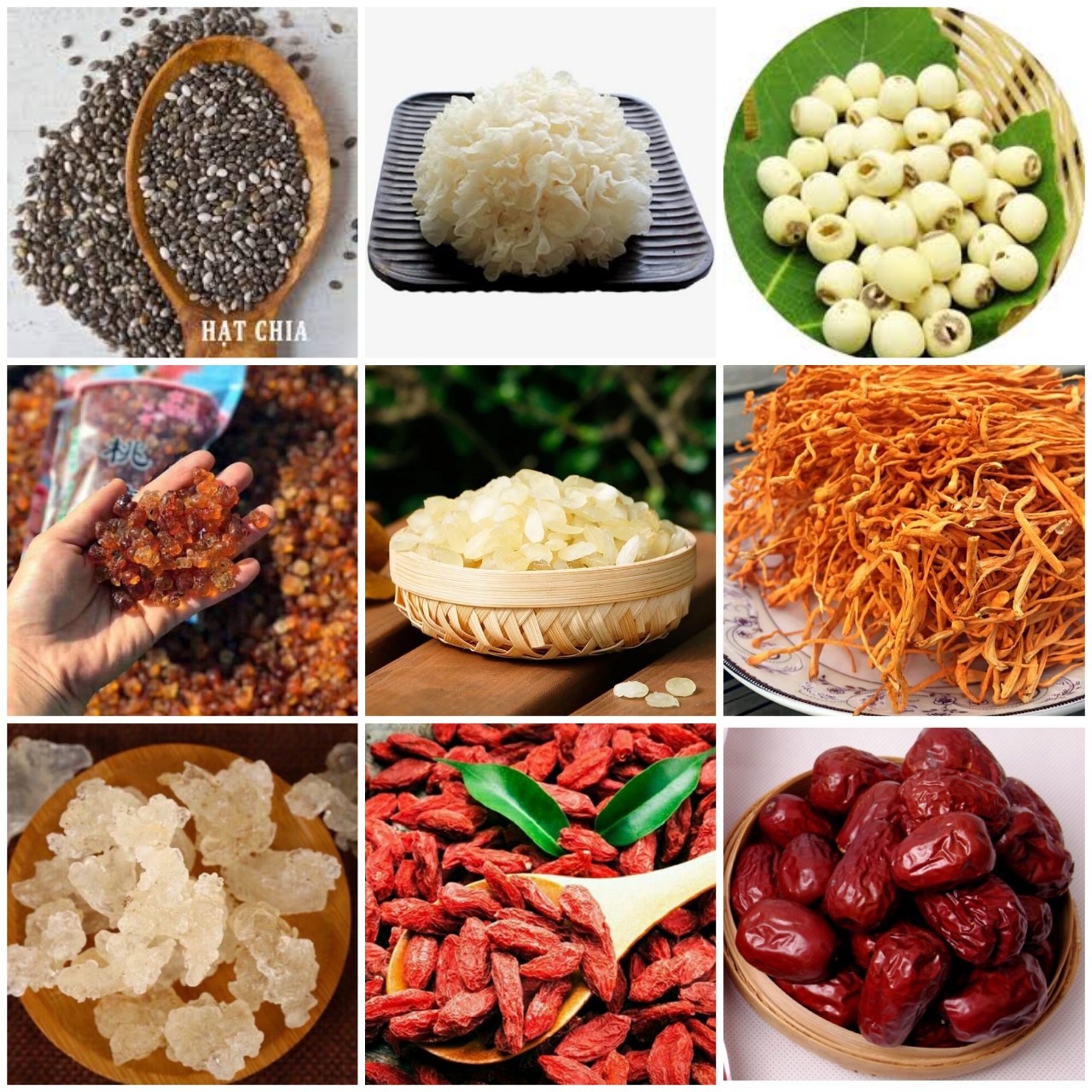 SÉT ĐẶC BIỆT CHÈ DƯỠNG NHAN 14 VỊ/ 6 NGƯỜI ĂN