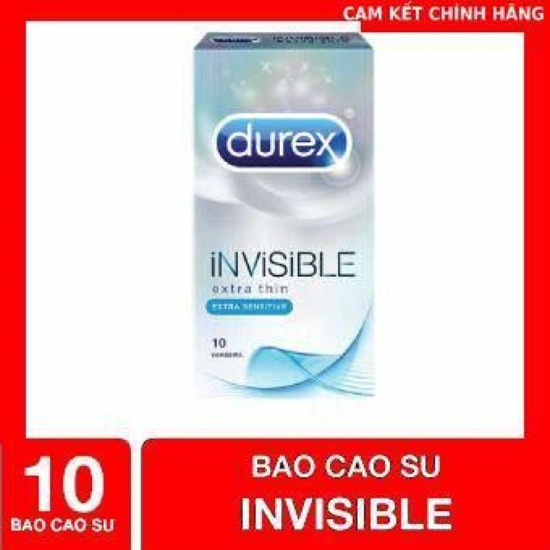 Bao Cao Su Siêu Mỏng Durex Invisible 12 Condoms nhập khẩu