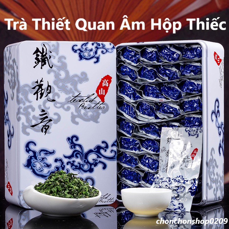 TRÀ THIẾT QUAN ÂM Hảo Hạng (Hộp thiếc có 30 gói)