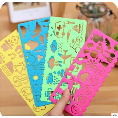 Thước kẻ tạo khung hình dễ thương