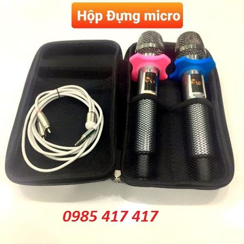 Hộp đựng micro – bao da đựng micro – túi đựng micro - Hộp đựng micro
