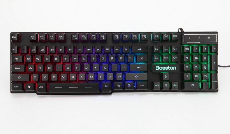 Bàn phím Gaming LED Bosston 808