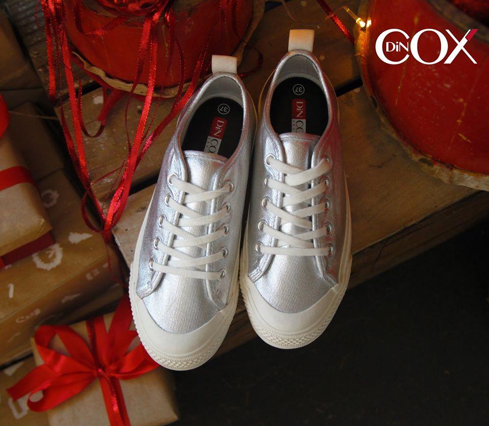 Giày Thể Thao Nữ DinCox C20 Silver