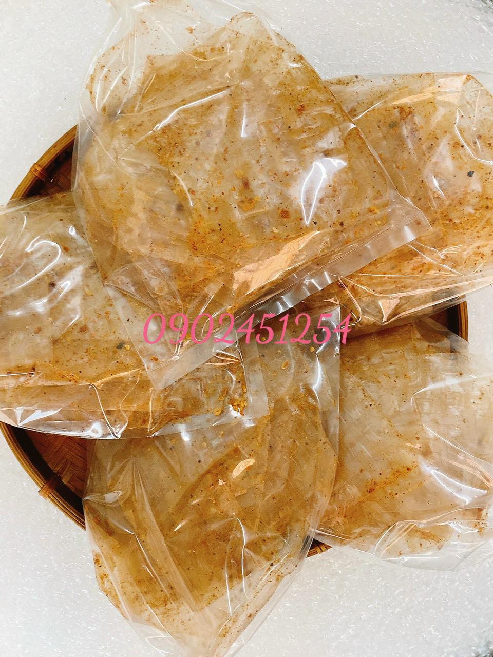 Hcm - 5 bịch bánh tráng muối nhuyễn xì ke tỏi - bánh tráng tây ninh