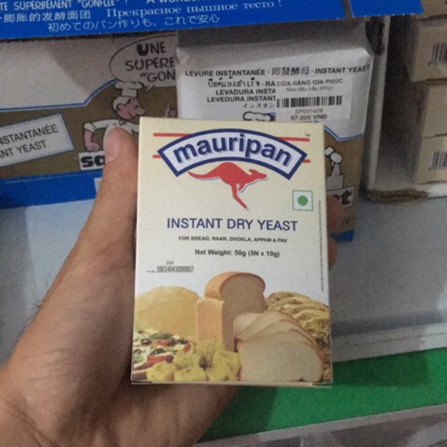 Men Khô Lạt Mauri 50gr ( 5 gói 10gram / 1 hộp )