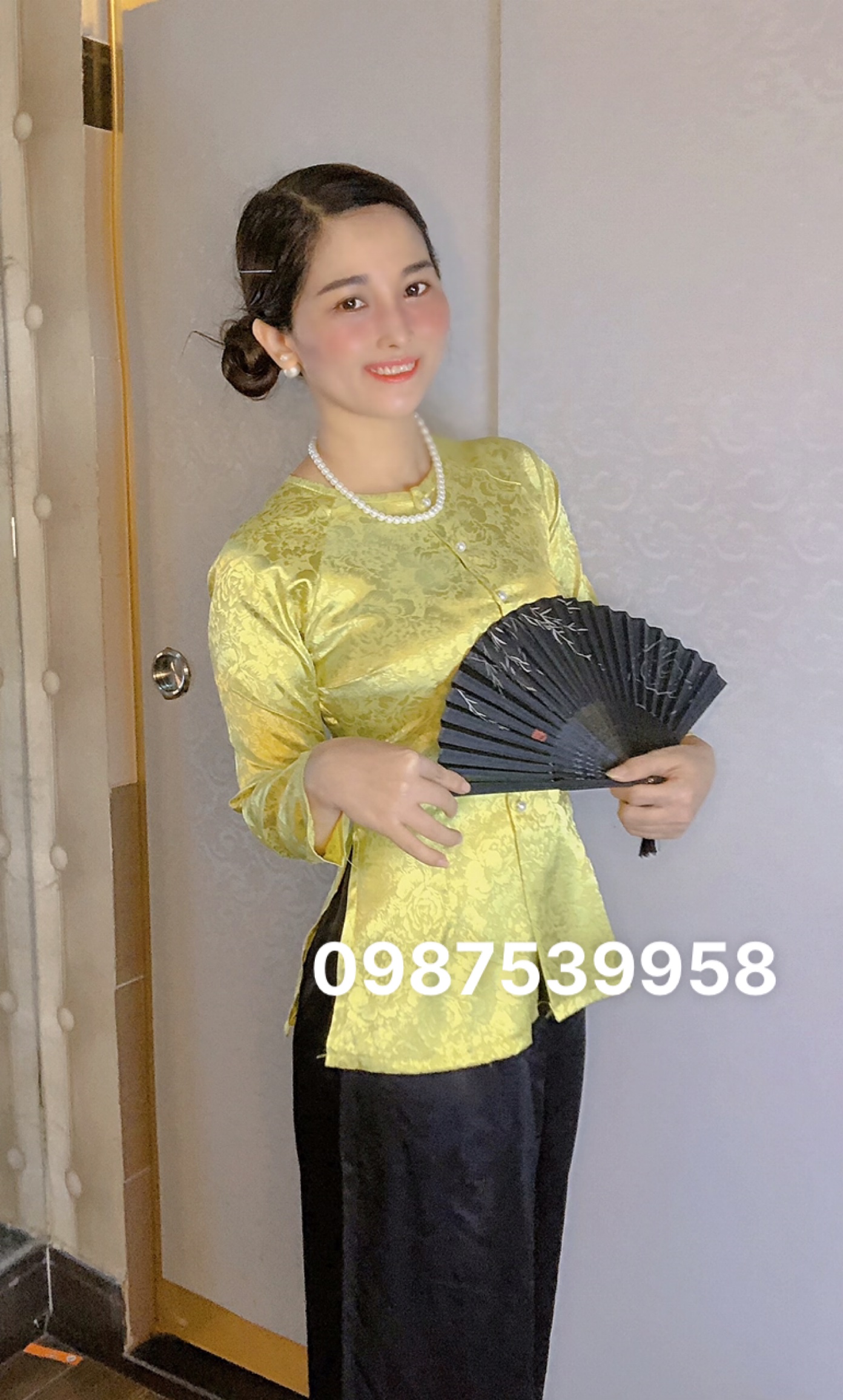 SÉT BÀ BA GẤM (KÈM QUẦN)