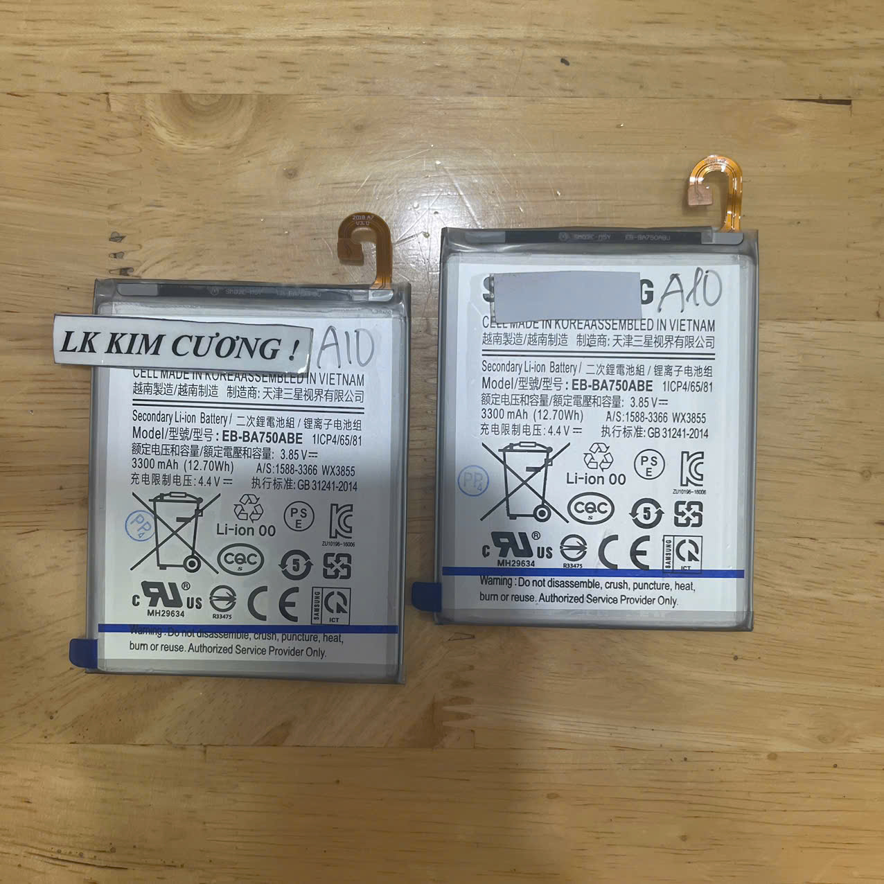 Pin thay thế ss A10/M10/ a750 ( EB - BA750ABU)
