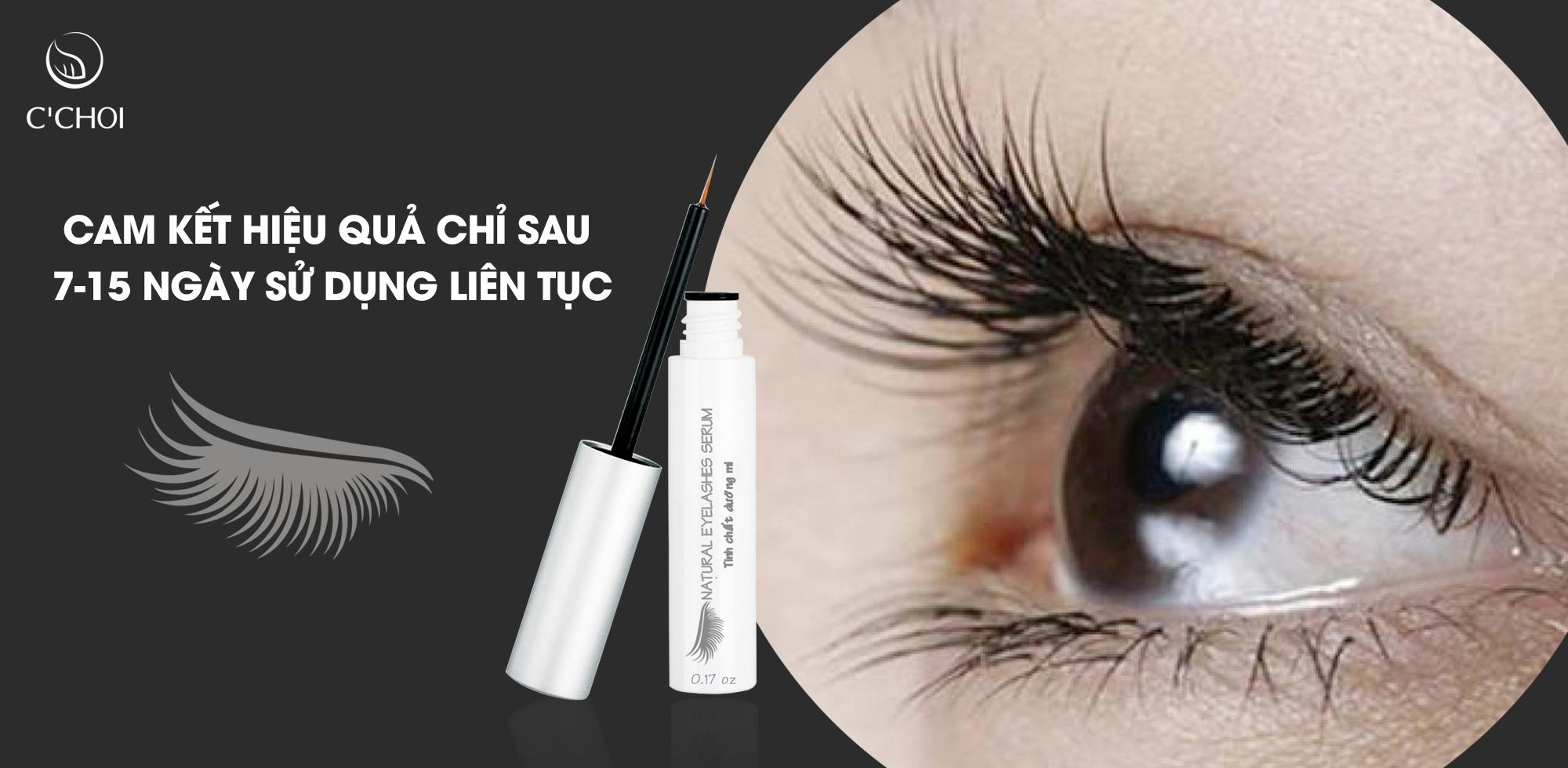 [HCM]Natural Eyelashes Serum - Serum Dưỡng Dày & Dài Mi