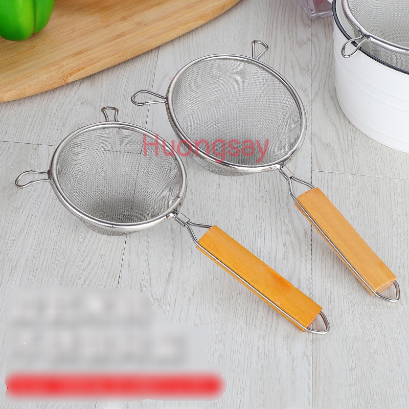 Rây lọc cháo inox cho bé ăn dặm 1 lớp