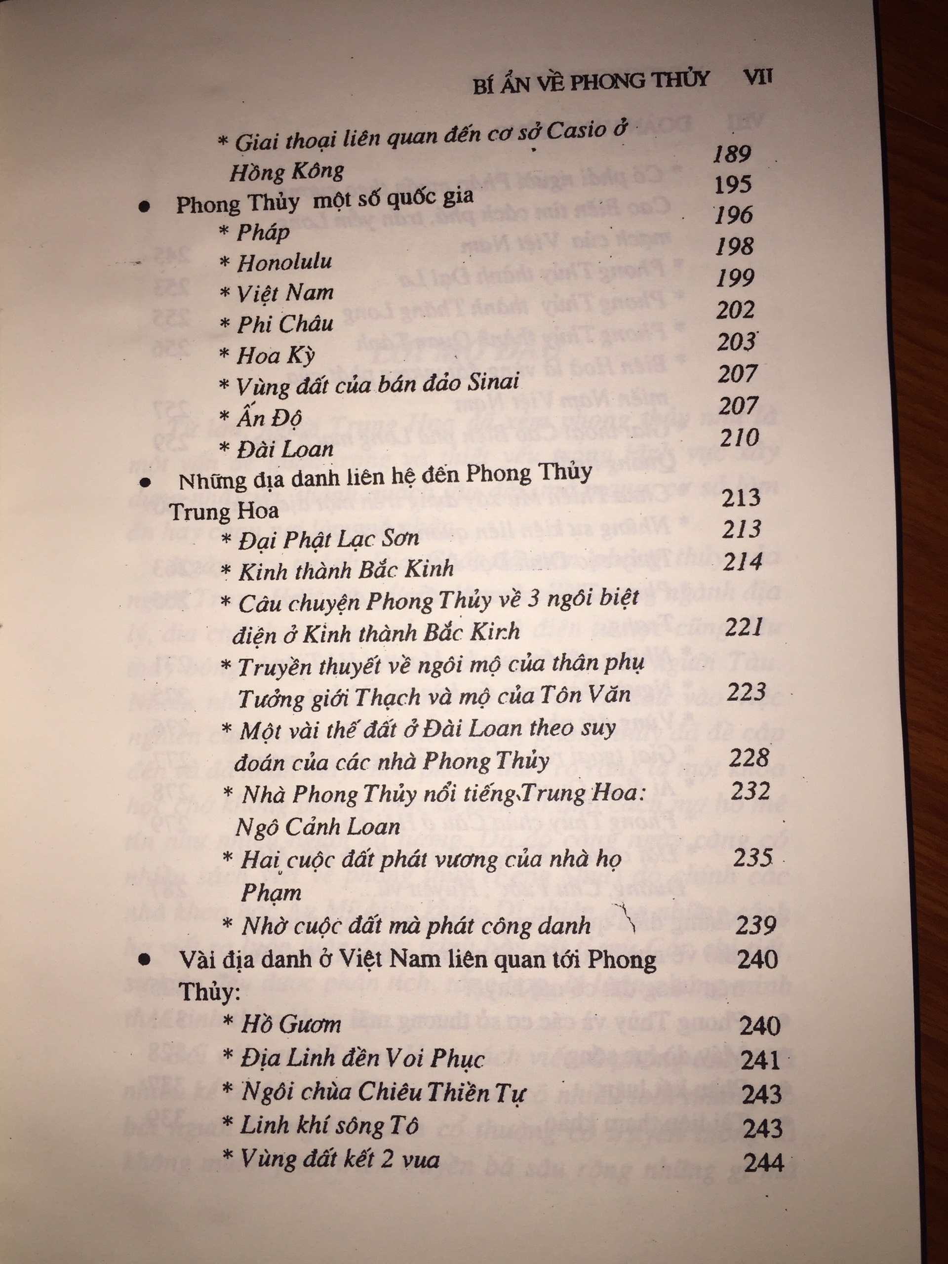 Sách Bí Ẩn Về Phong Thủy