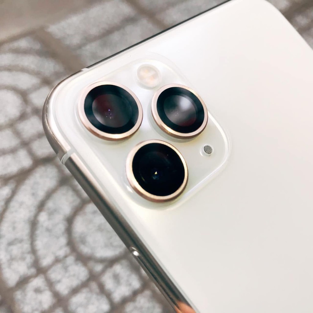 Bộ 3 dán bảo vệ camera iPhone 14 Pro Max dán từng mắt camera - đủ màu