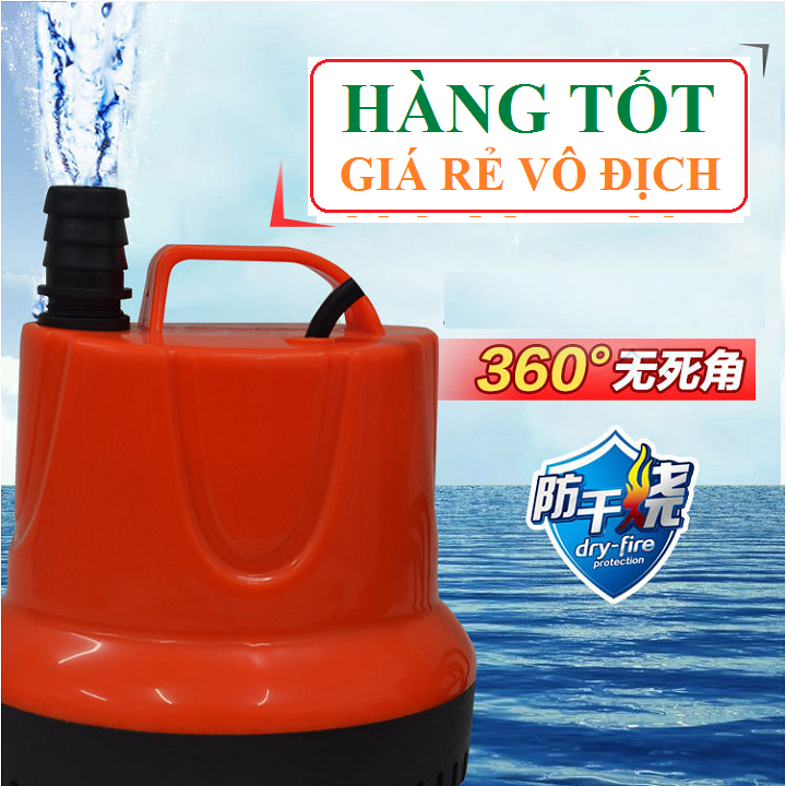 [HCM]Bơm chìm hút đáy 220v-30w-1.8m3h