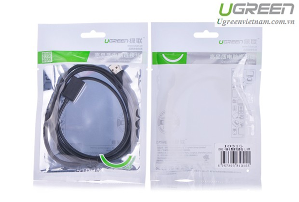 High Quality USB 2.0 Extension Cable 1m Ugreen 10314