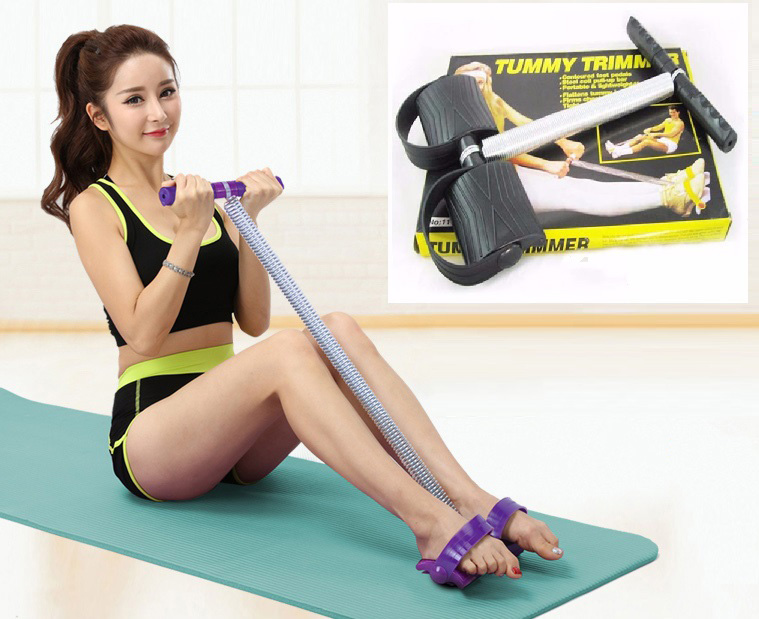 (LOẠI TỐT) - DỤNG CỤ TẬP THỂ DỤC TẠI NHÀ TUMMY TRIMMER - LÒ XO KÉO TẬP GYM GIẢM MỠ BỤNG HIỆU QUẢ NHANH CHÓNG - DỤNG CỤ TẬP GYM TẠI NHÀ ĐA NĂNG - DỤNG CỤ TẬP BỤNG, DỤNG CỤ TẬP THỂ HÌNH TẠI NHÀ TIỆN DỤNG