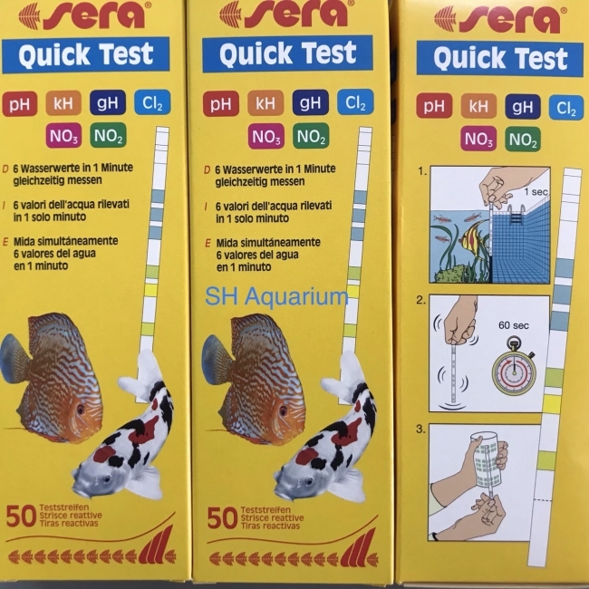 [HOÀN TIỀN 10%]TEST CHỈ TIÊU NƯỚC SERA 6 IN 1