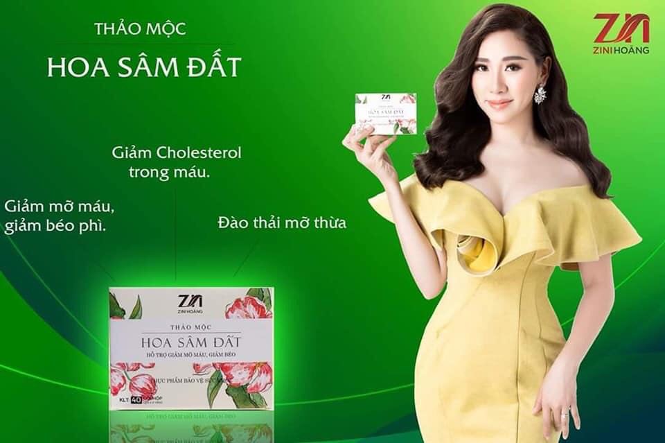 [HCM]Trà Hoa Sâm Đất (Giảm Cân Loại Bỏ Mỡ Máu)- liệu trình 1 hộp 20 ngày