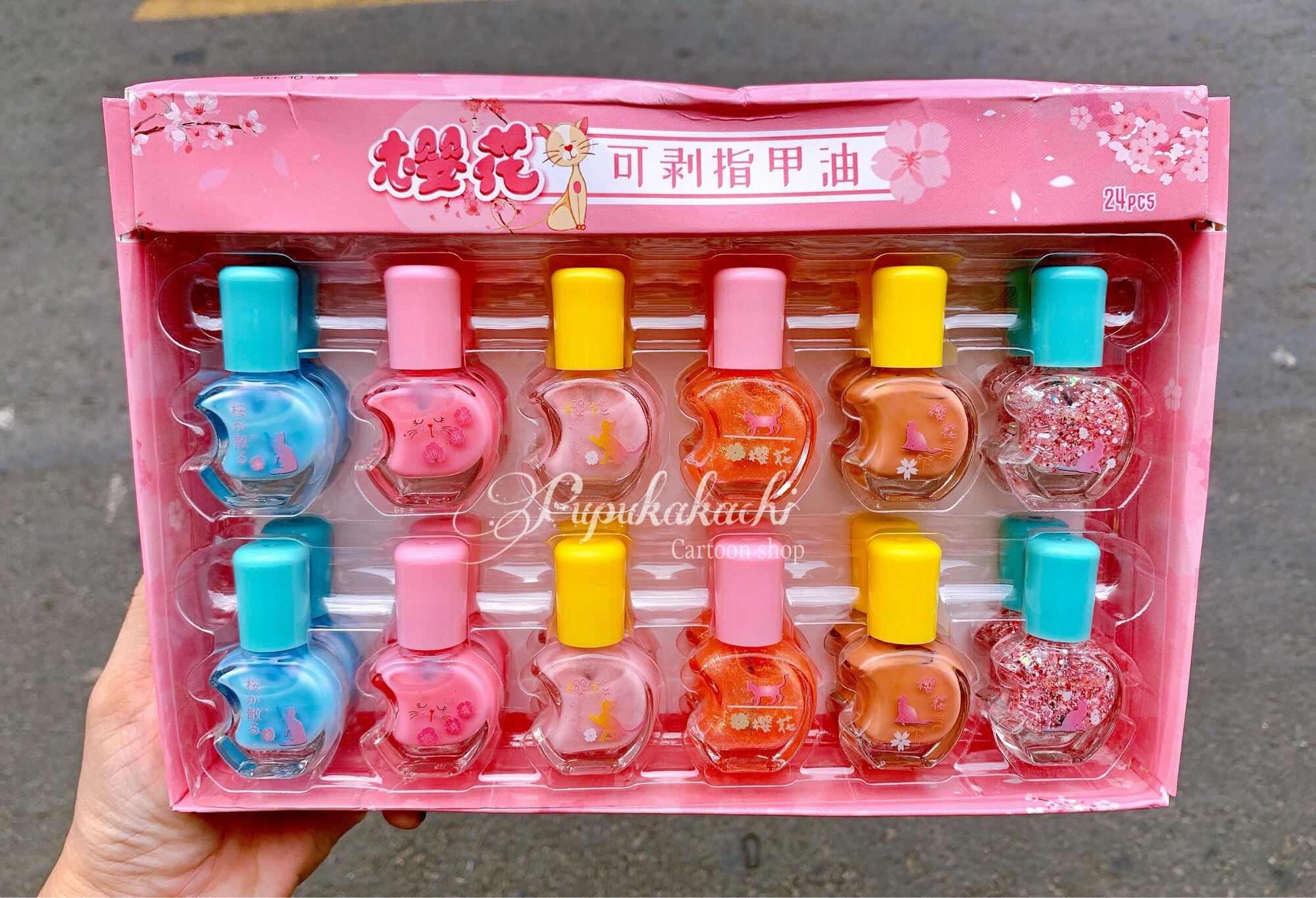 [MUA 2 GIẢM 5%]Nước sơn móng tay bóc được đồ chơi cho bé - 1 chai