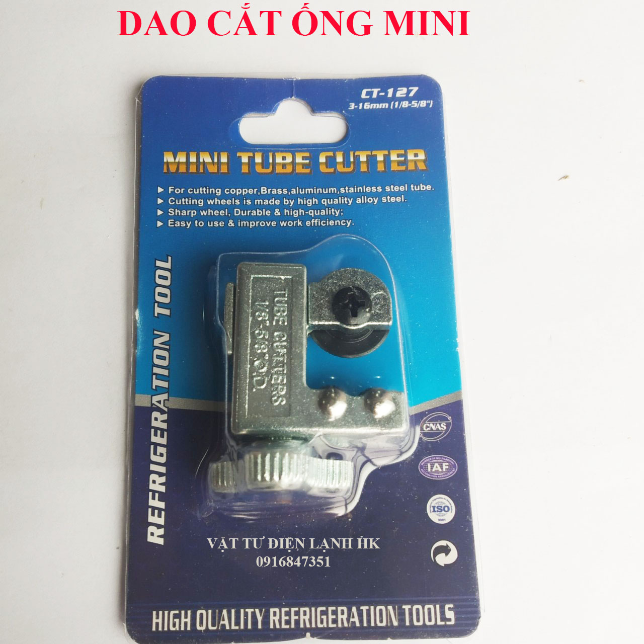 DAO CẮT ỐNG ĐỒNG MINI CT127
